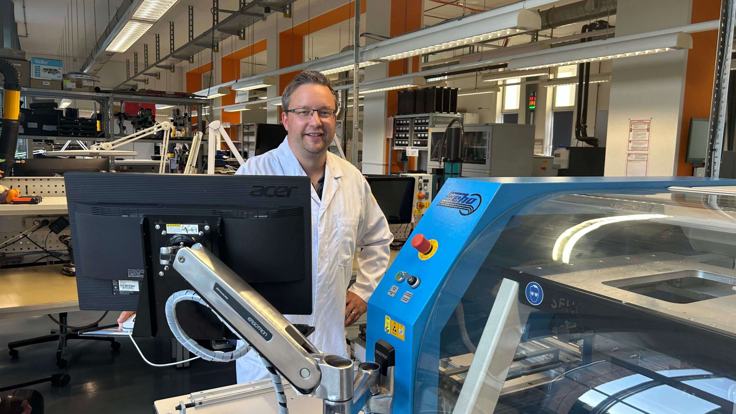 GEMAC Fertigungsleiter Klaus Tröltzsch